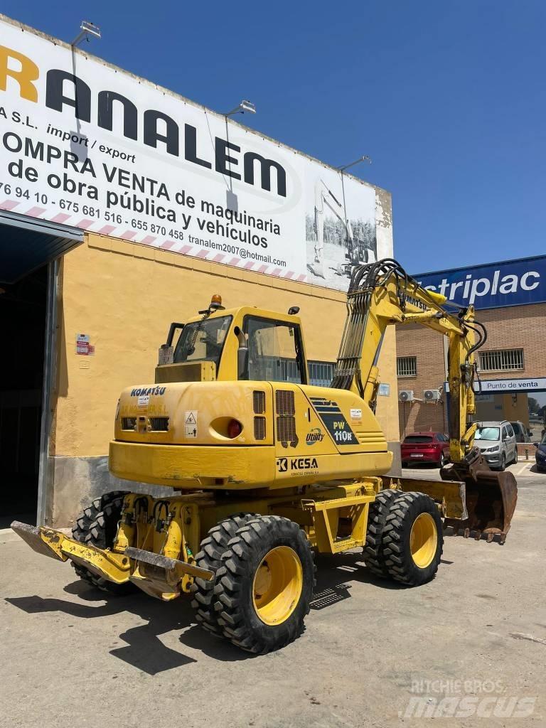 Komatsu PW 110 Escavadoras de rodas