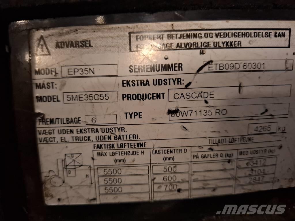 CAT EP35N Empilhadores eléctricos