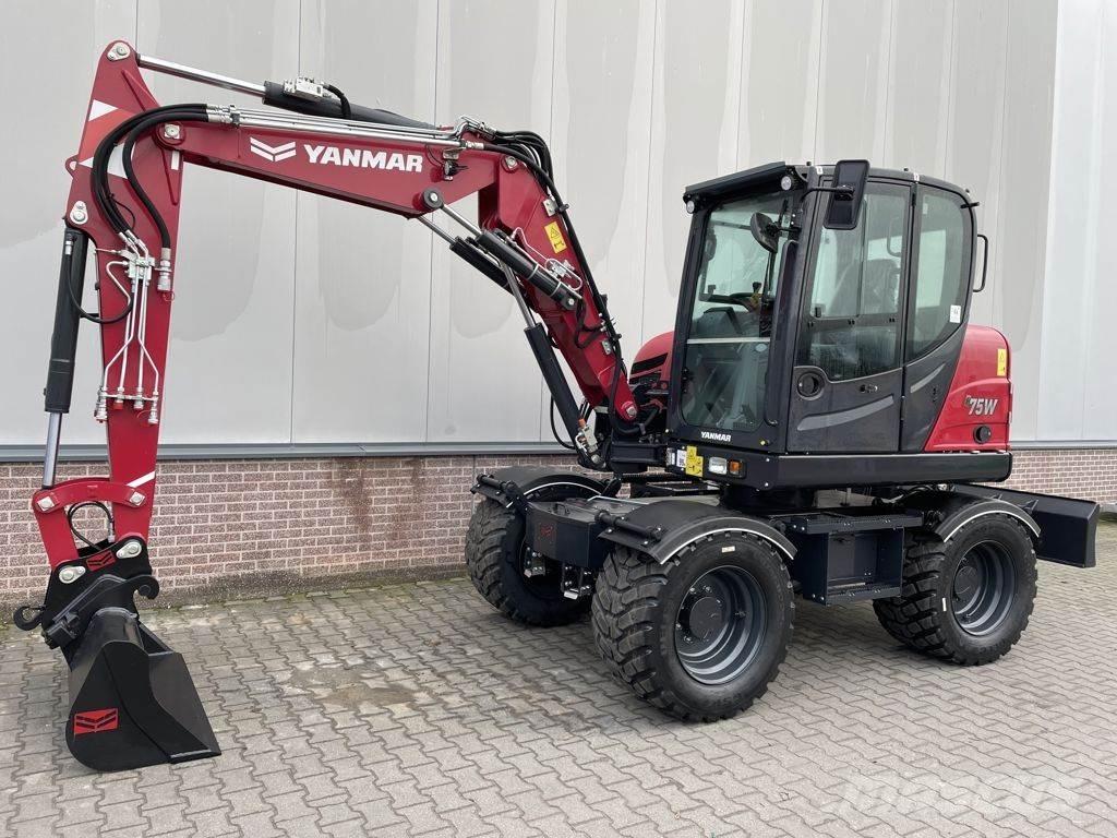 Yanmar B75W Escavadoras de rodas