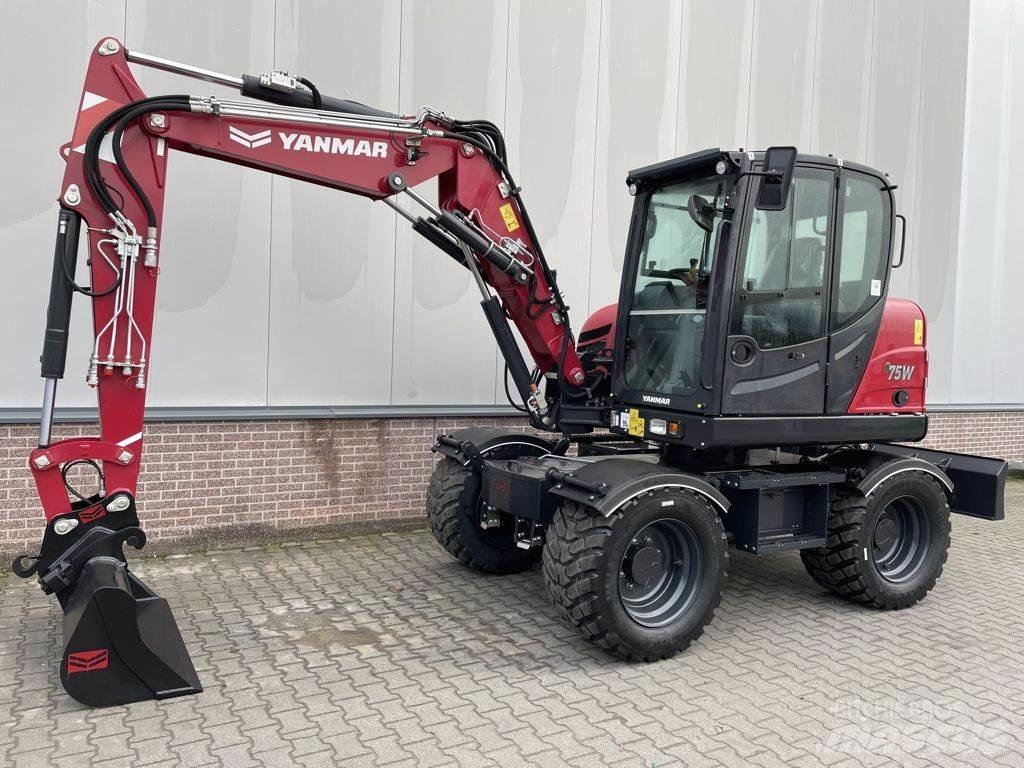 Yanmar B75W Escavadoras de rodas
