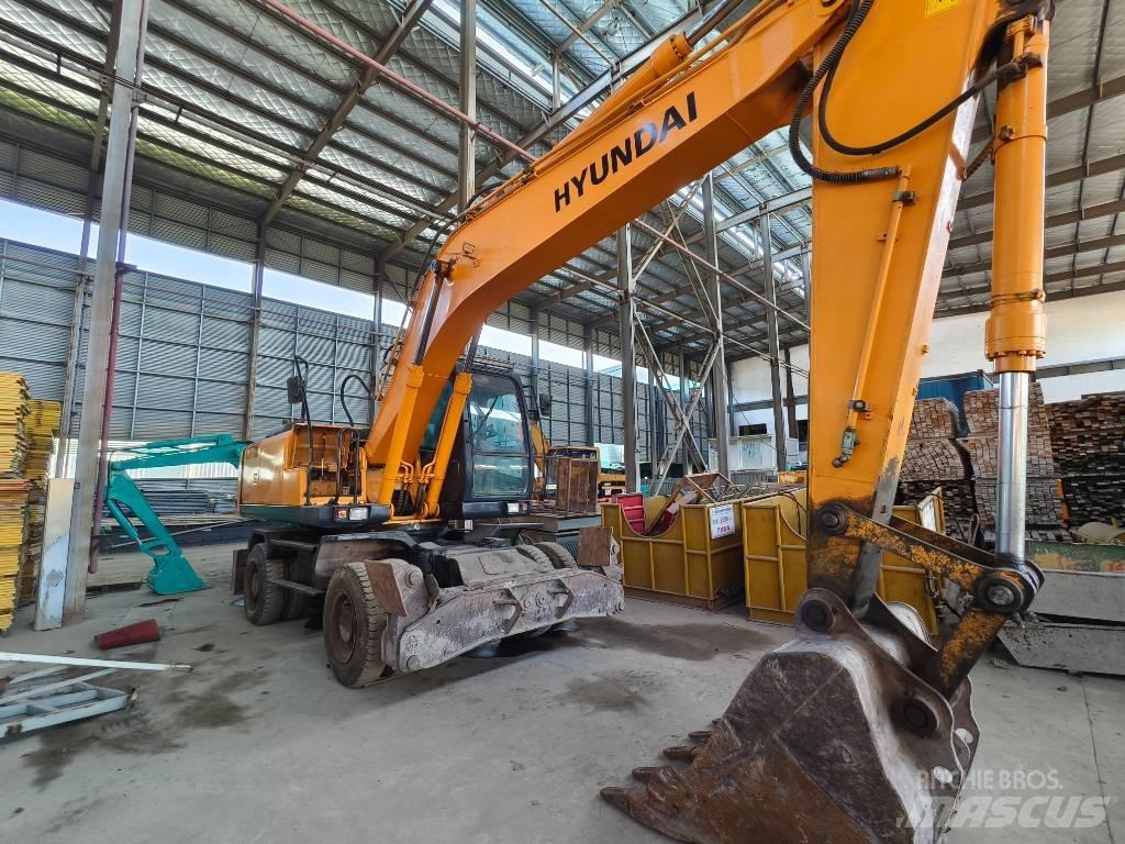 Hyundai R210w-7 Escavadoras de rodas