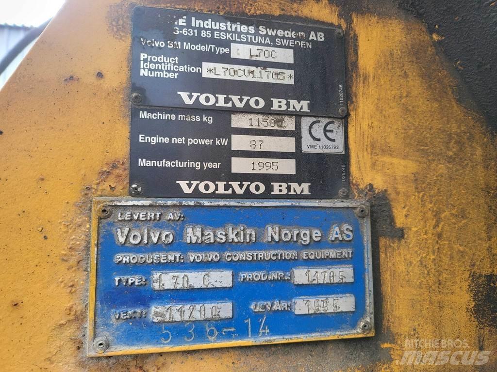 Volvo BM L70C Pás carregadoras de rodas