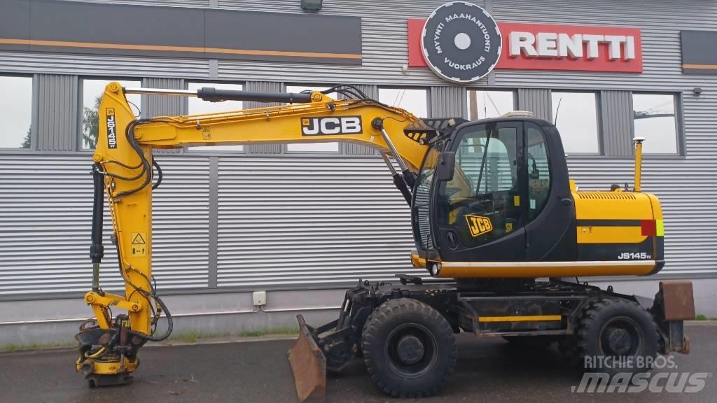 JCB JS 145 W Escavadoras de rodas