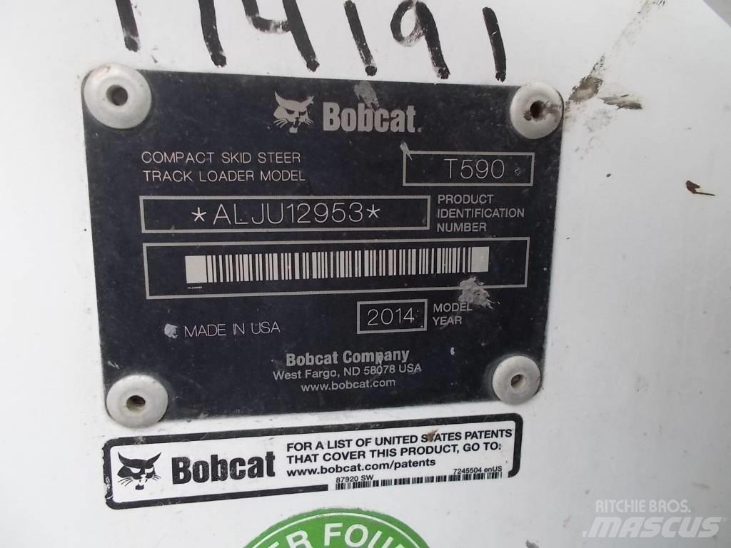 Bobcat T590 Carregadoras de direcção deslizante