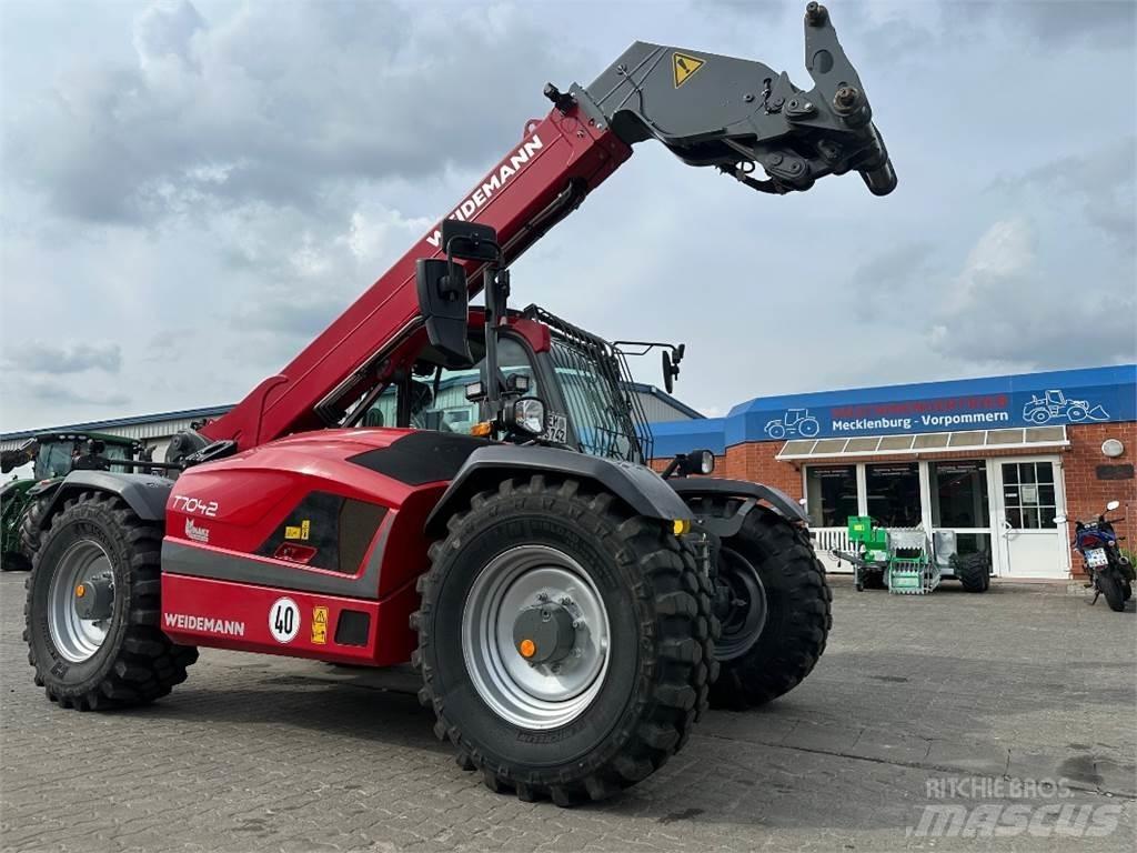 Weidemann T7042 Manipuladores telescópicos