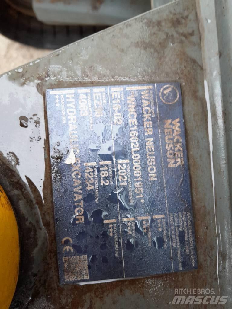 Wacker Neuson EZ 36 Escavadoras de rastos