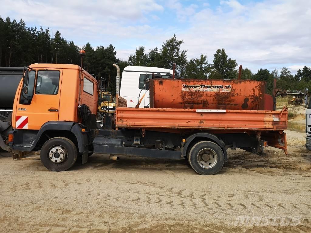 MAN wywrotka + termos Camiões basculantes