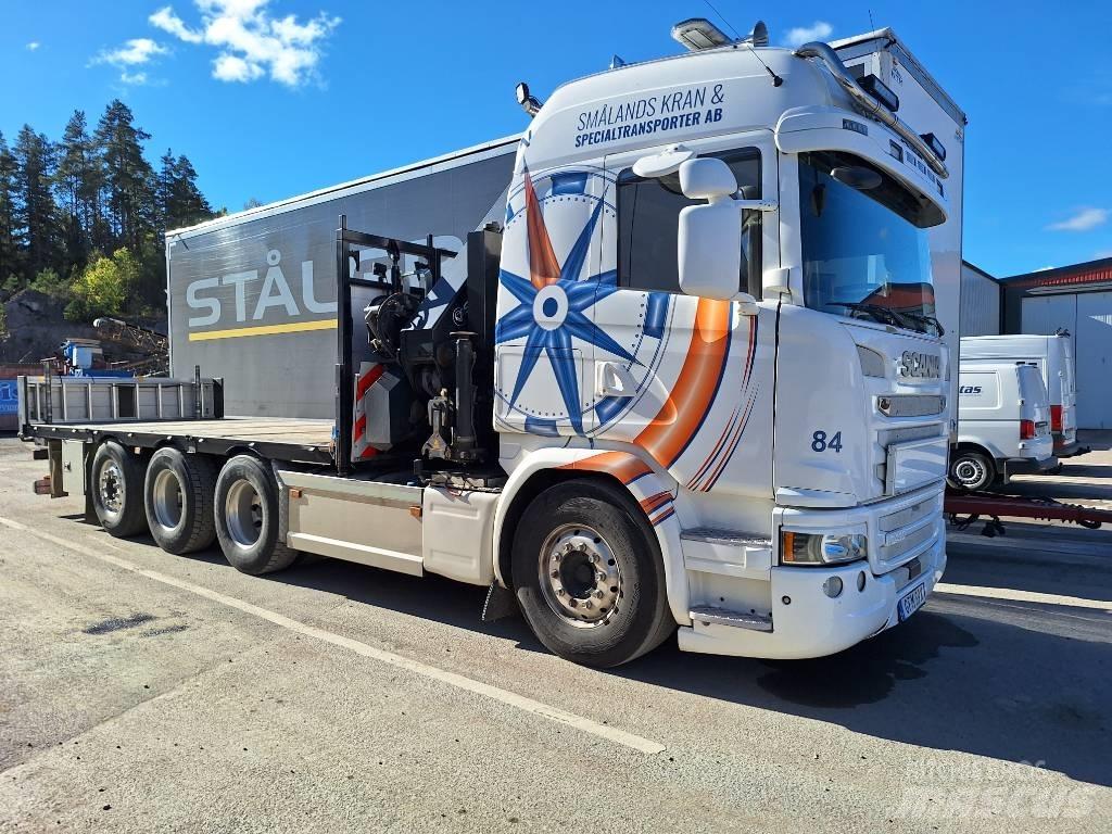 Scania G490 LB8x4*4 Camiões grua