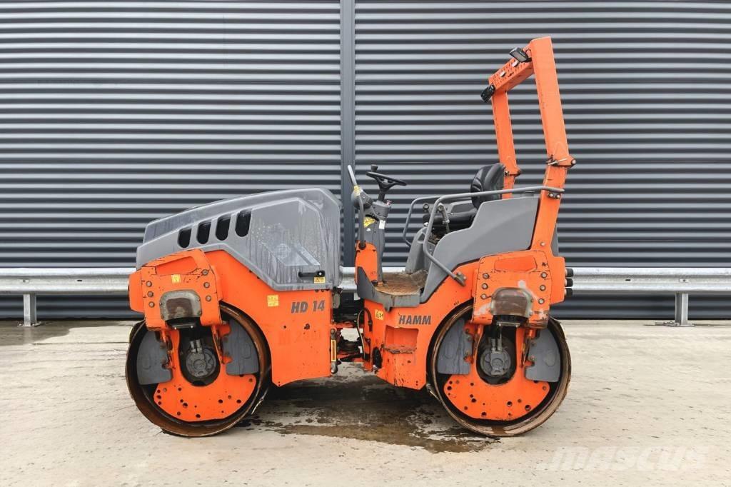 Hamm HD 14 VV Cilindros Compactadores tandem