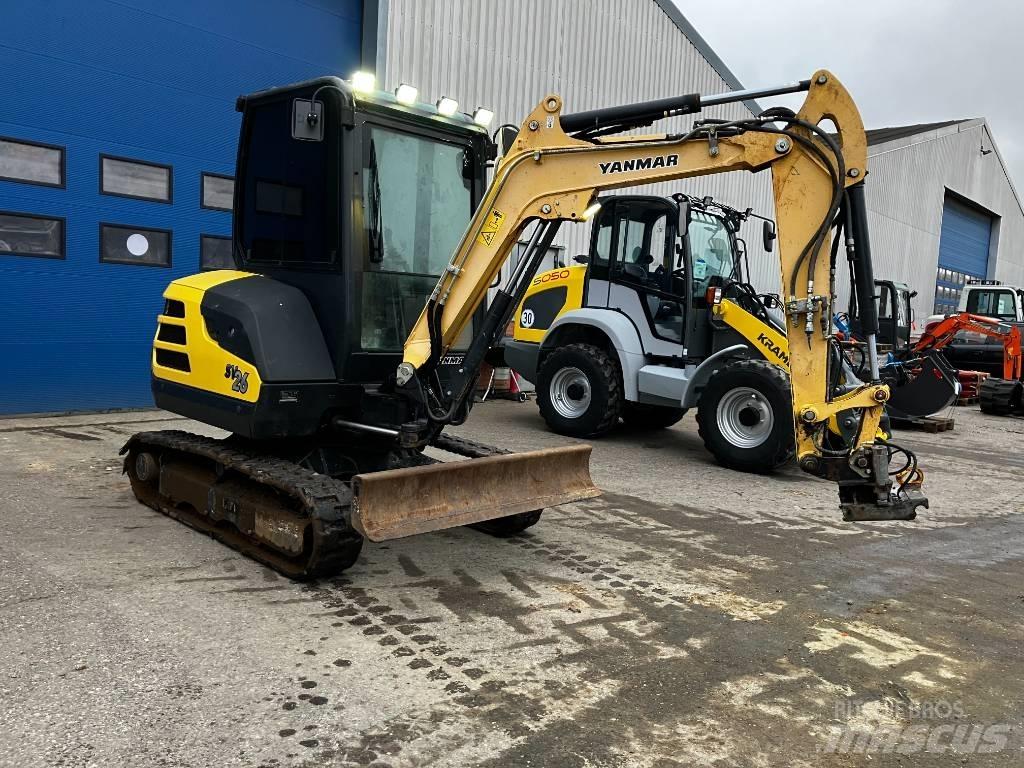 Yanmar SV 26 Mini Escavadoras <7t