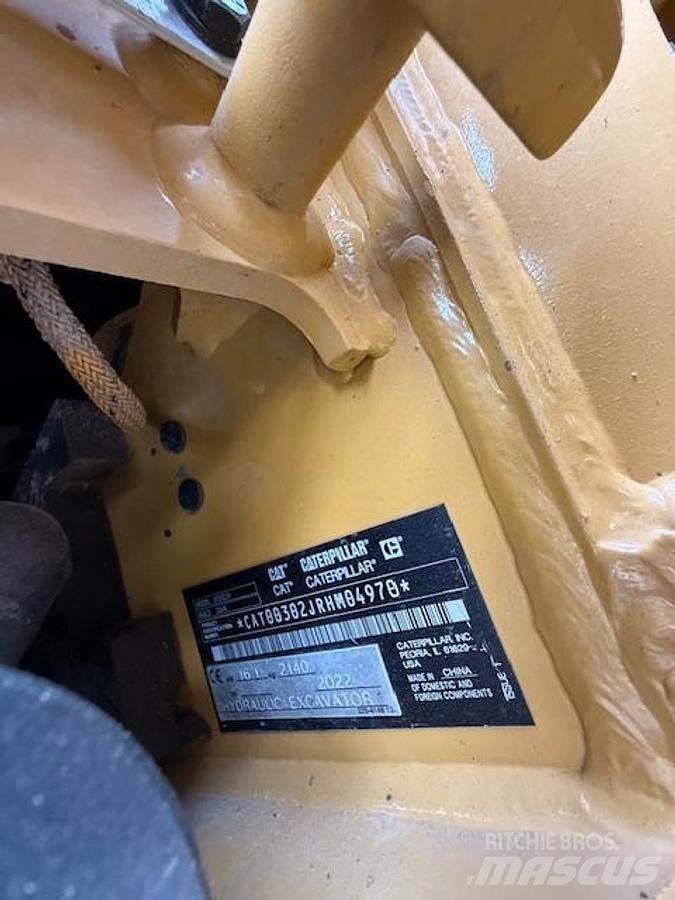CAT 302-05 Mini Escavadoras <7t