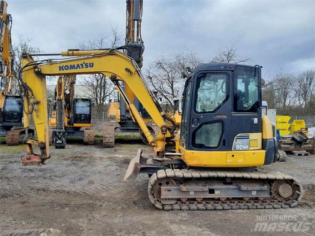 Komatsu PC80 Mini Escavadoras <7t