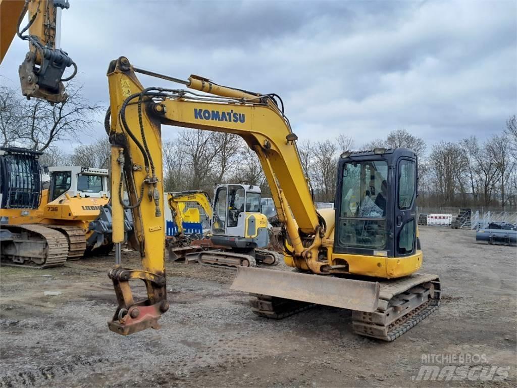 Komatsu PC80 Mini Escavadoras <7t