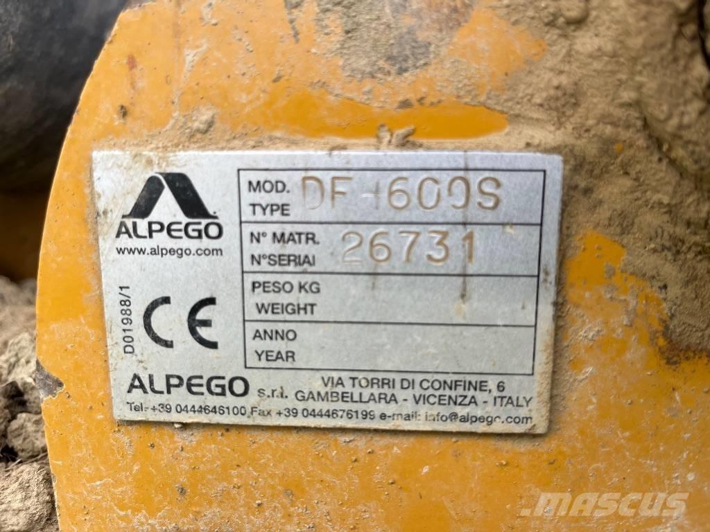 Alpego DF 600 Grades mecânicas e moto-cultivadores