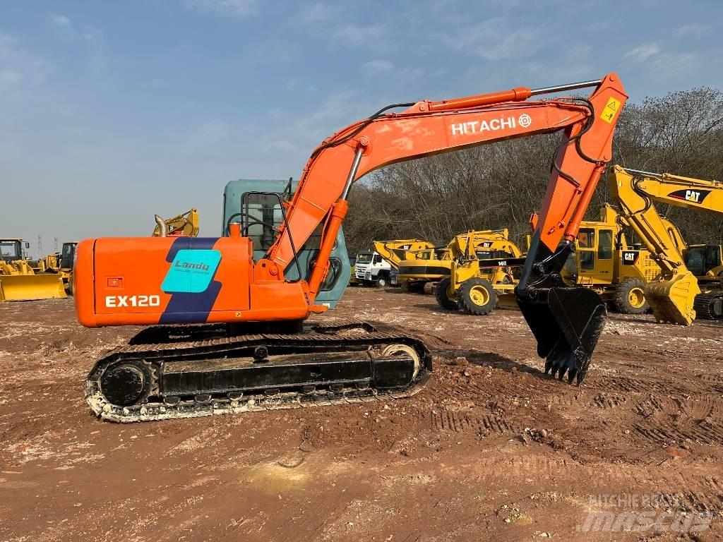Hitachi EX 120 Escavadoras de rastos