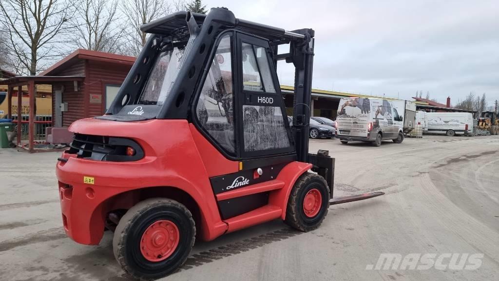 Linde H 60 D-02 Empilhadores Diesel