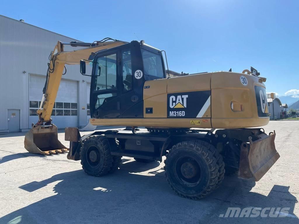 CAT M 316 D Escavadoras de rodas