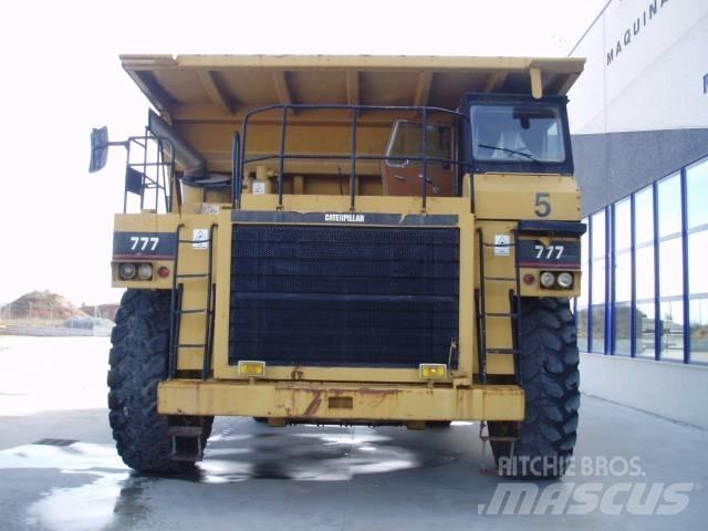 CAT 777 Camiőes dumper basculantes rígidos