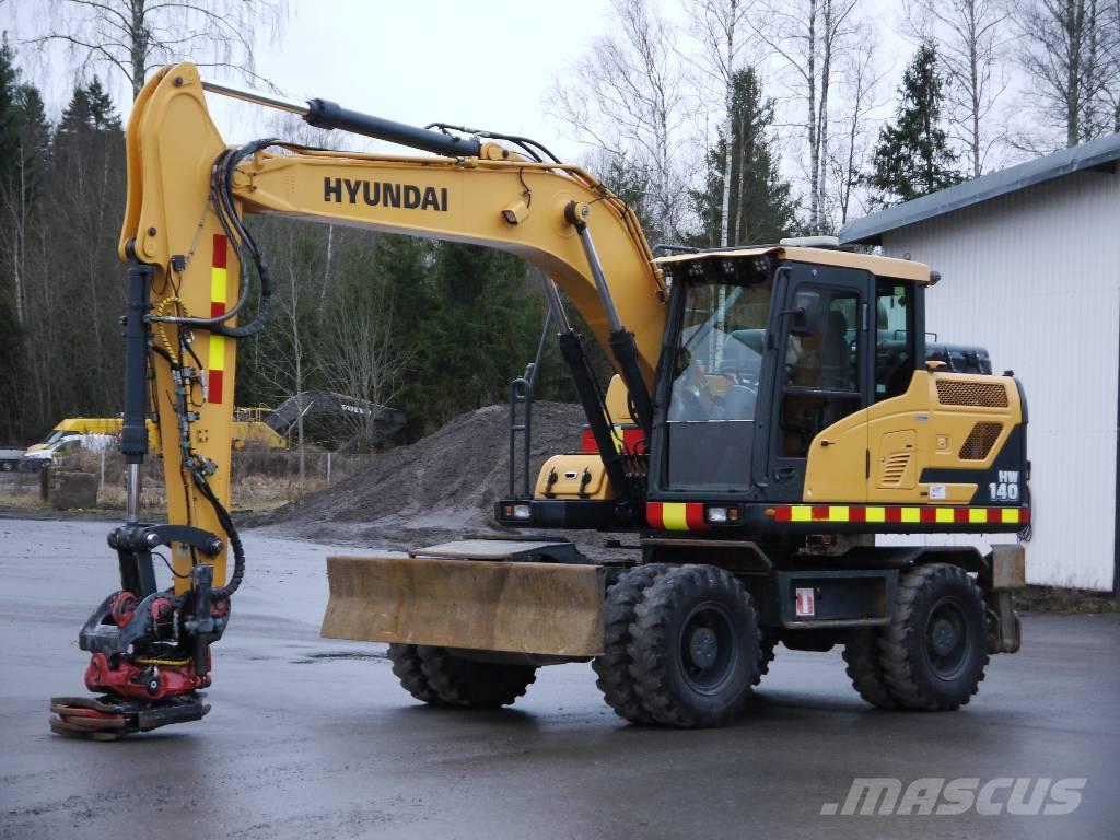 Hyundai HW 140 Escavadoras de rodas