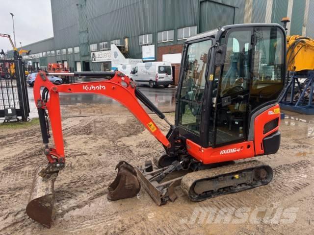 Kubota KX 016-4 Mini Escavadoras <7t
