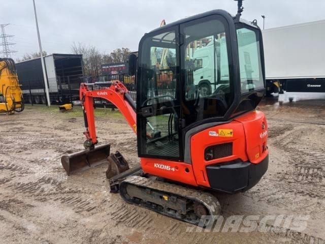 Kubota KX 016-4 Mini Escavadoras <7t