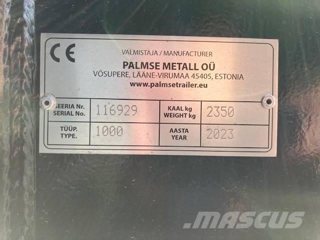 Palmse Trailer D1000 Reboques Agrícolas basculantes