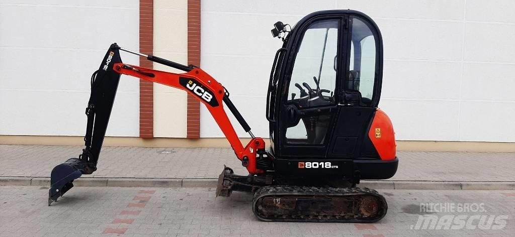 JCB 8018 CTS Mini Escavadoras <7t