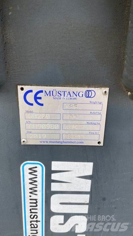 Mustang SB 200 Martelos Hidráulicos