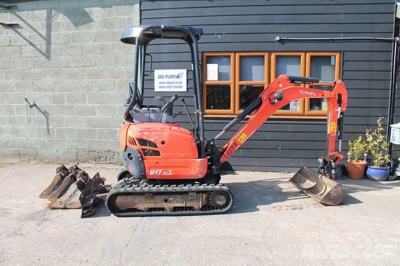 Kubota U 17-3 Mini Escavadoras <7t