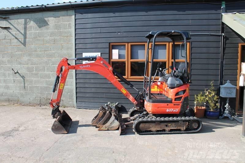Kubota U 17-3 Mini Escavadoras <7t