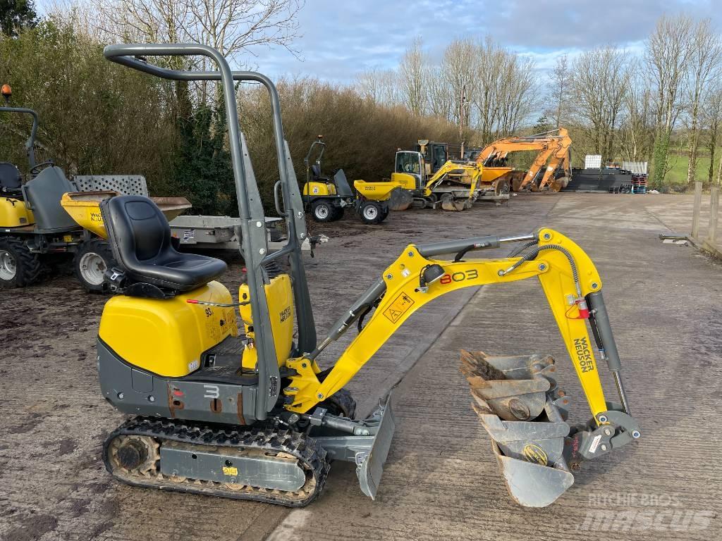 Wacker Neuson 803 Mini Escavadoras <7t