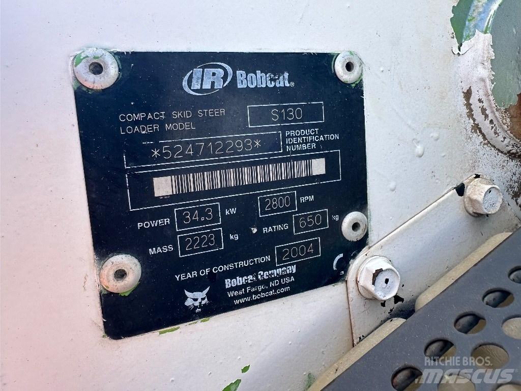 Bobcat S 130 Carregadoras de direcção deslizante