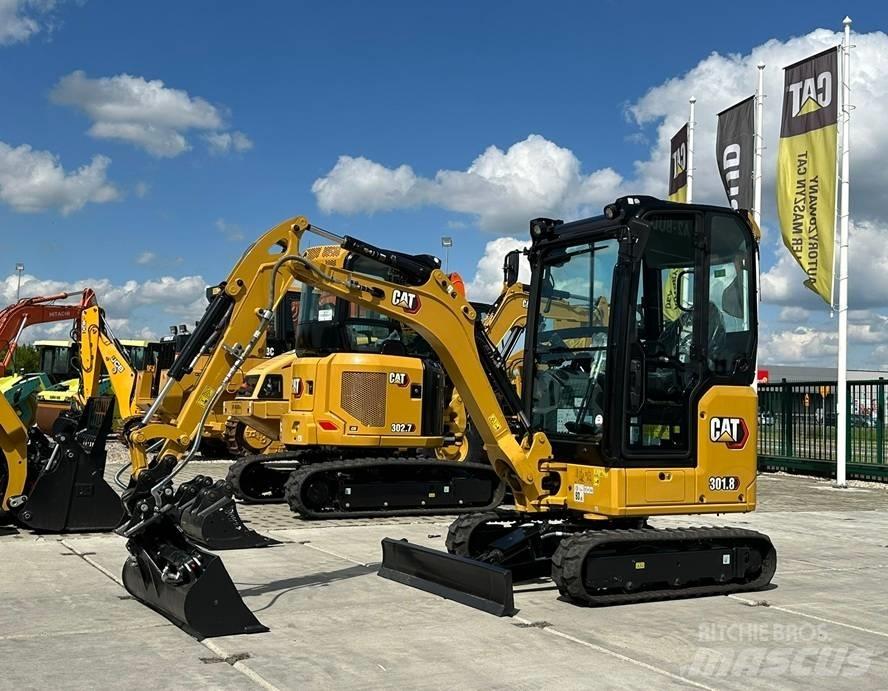 CAT 301.8 Mini Escavadoras <7t