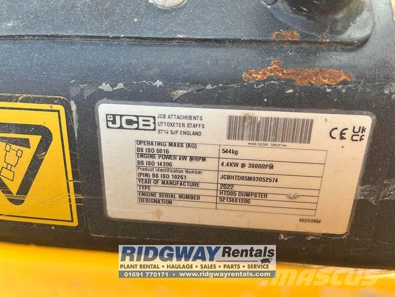 JCB HT D5 Dumpers de lagartas