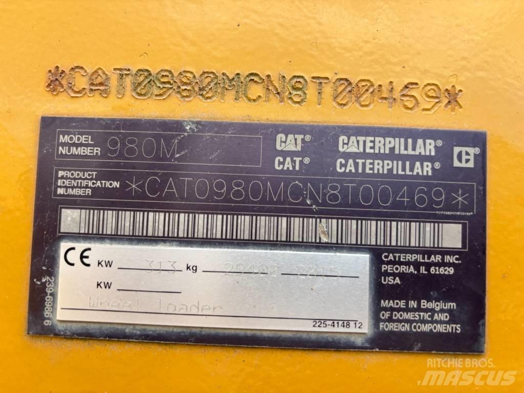 CAT 980 M Pás carregadoras de rodas
