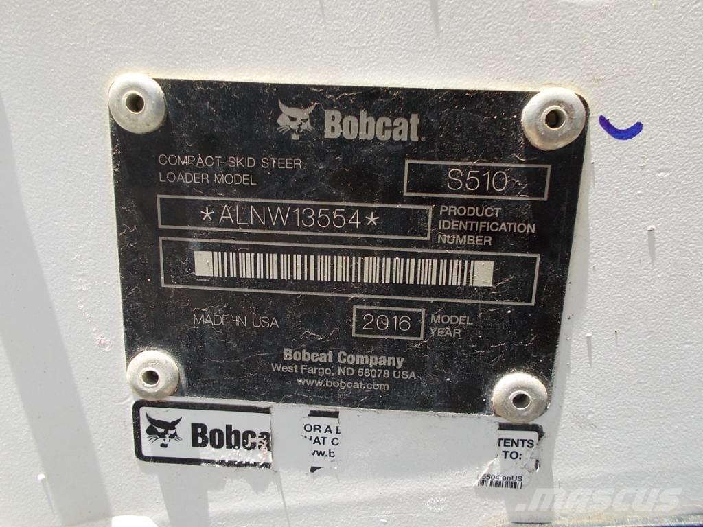 Bobcat S510 Carregadoras de direcção deslizante