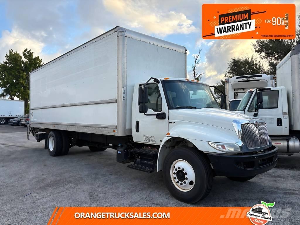 International MV607 Camiões de caixa fechada