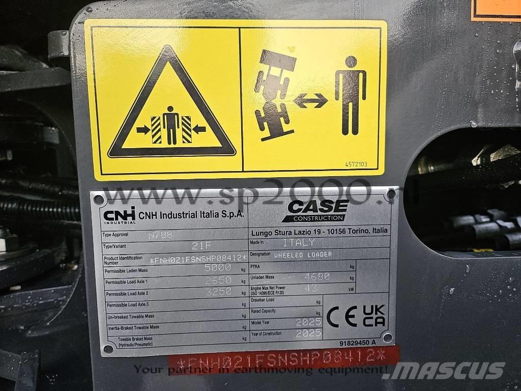 CASE 21F Mini carregadoras