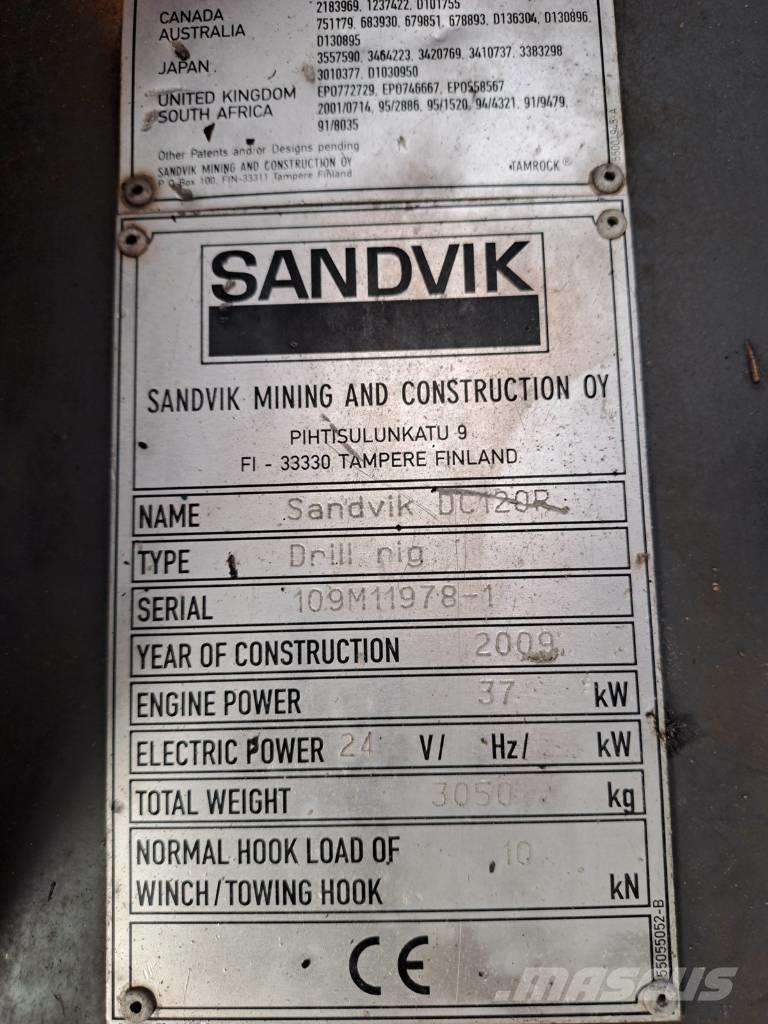 Sandvik DC 121R Perfuradoras de superfície