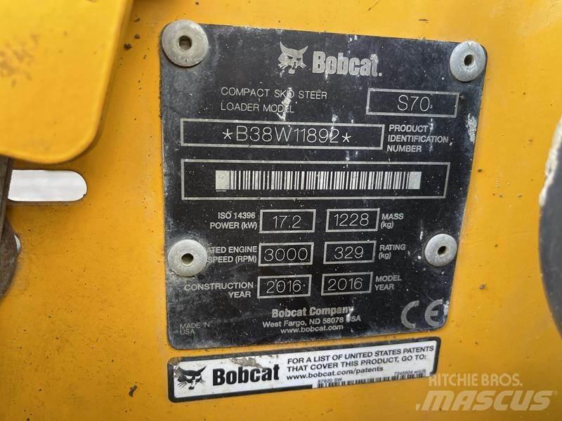 Bobcat S 70 Carregadoras de direcção deslizante