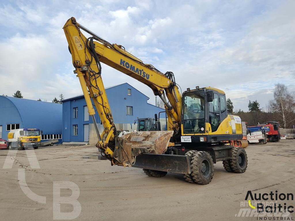 Komatsu PW160-7 Escavadoras de rodas
