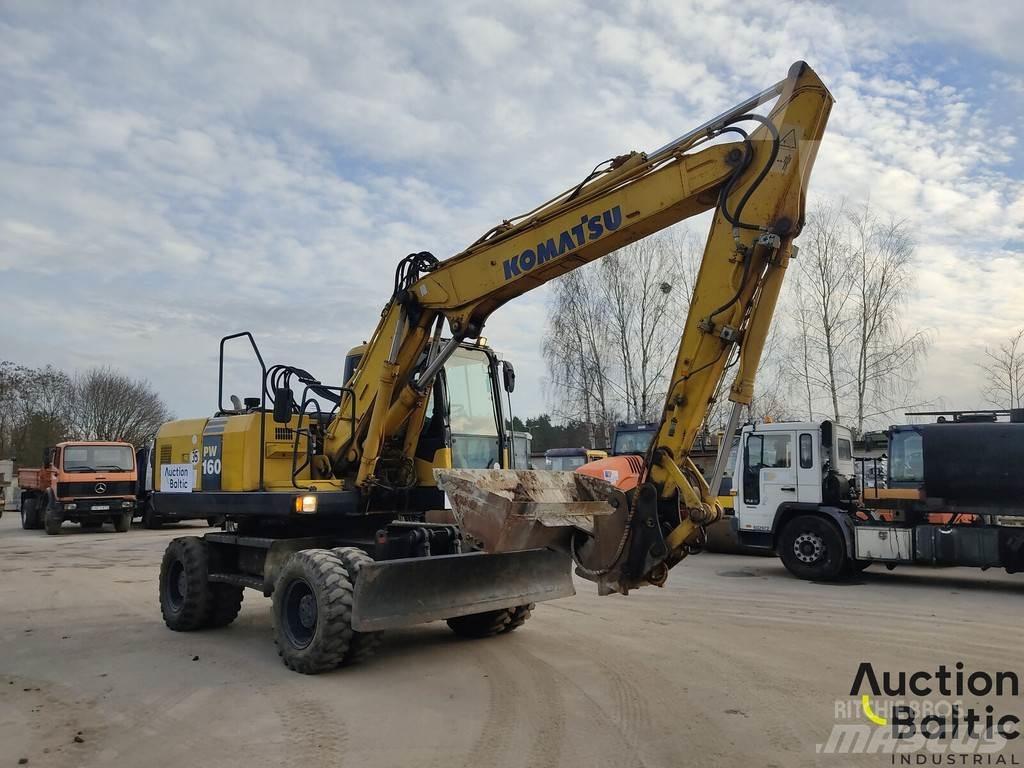 Komatsu PW160-7 Escavadoras de rodas
