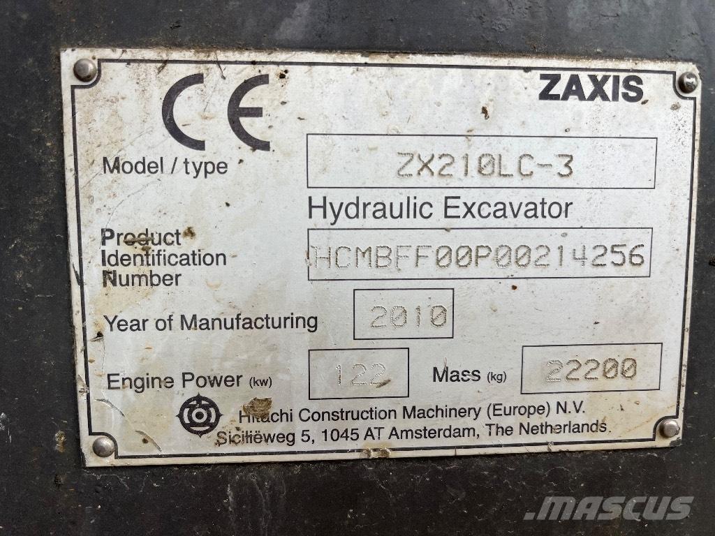 Hitachi ZX 210-3 Escavadoras de rastos