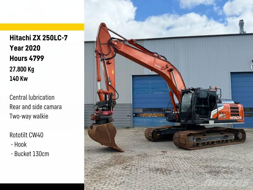 Hitachi ZX250-7 Escavadoras de rastos