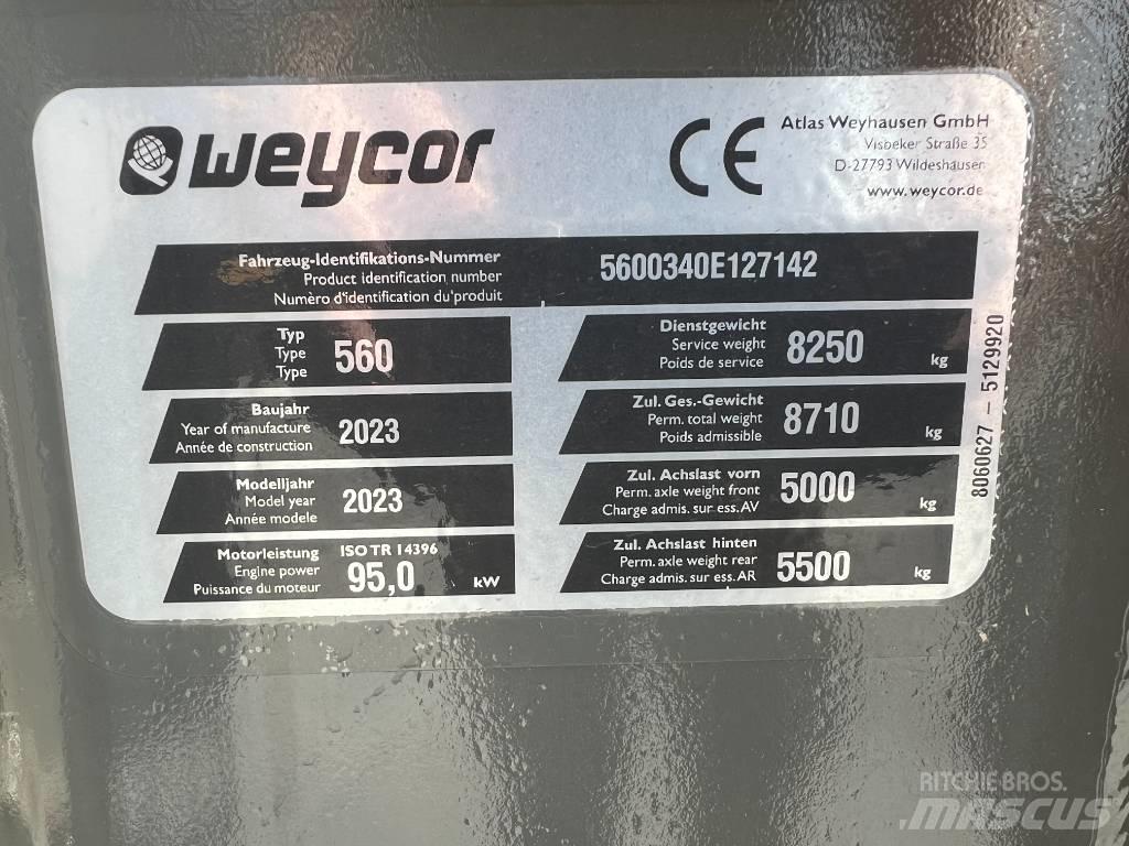 Weycor AR560 Pás carregadoras de rodas
