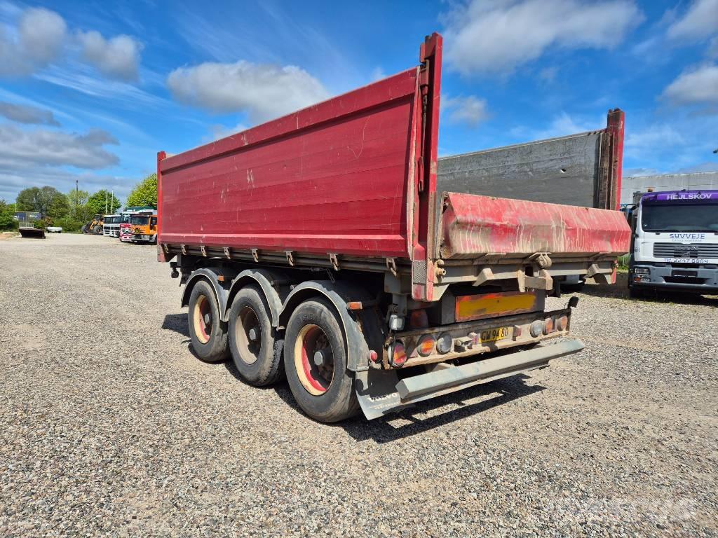 Nopa 3 axle tipper Reboques basculantes