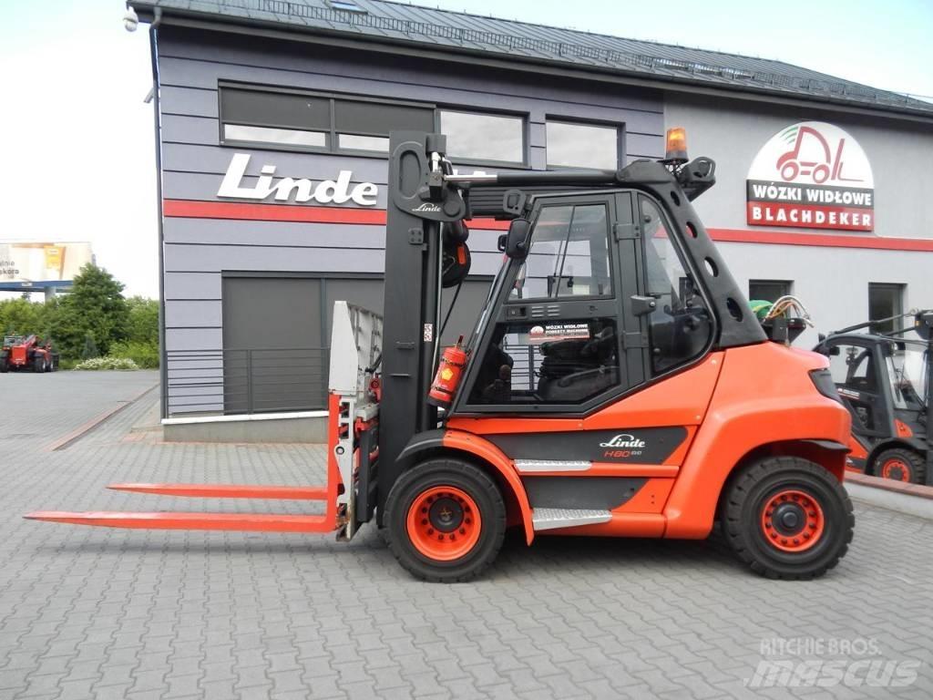 Linde H80T-03 Empilhadores a gás