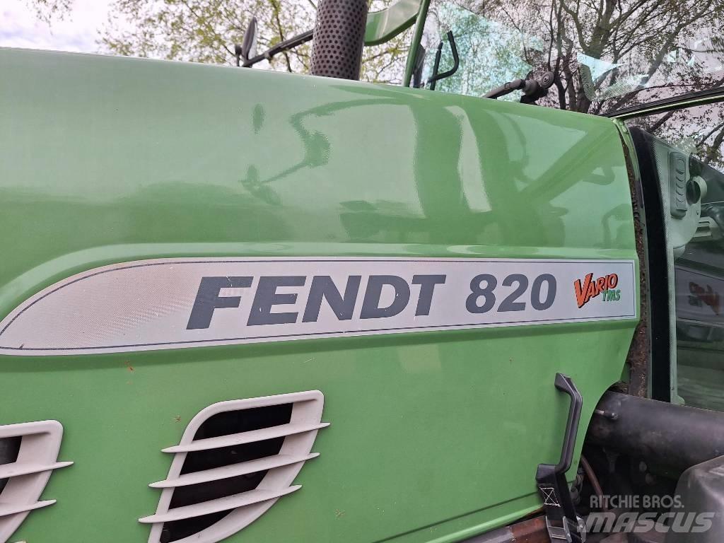 Fendt 820 Vario TMS Tratores Agrícolas usados