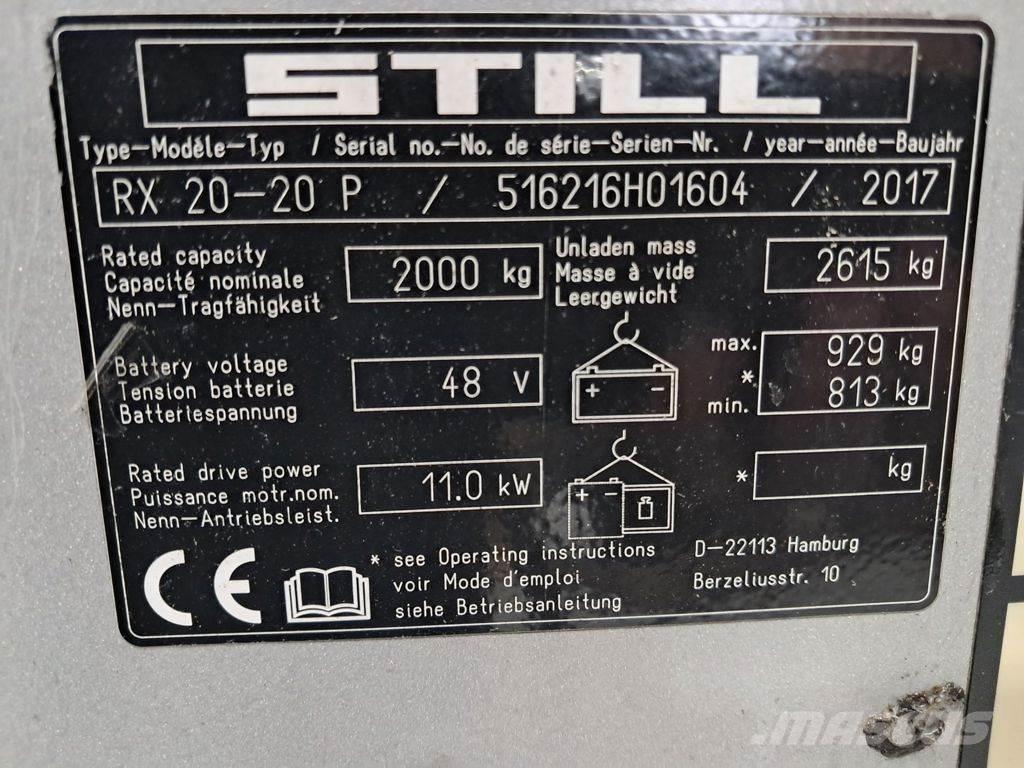 Still RX 20-20 P Empilhadores eléctricos
