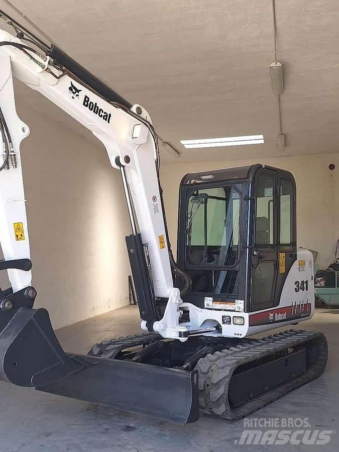 Bobcat 341 Mini Escavadoras <7t